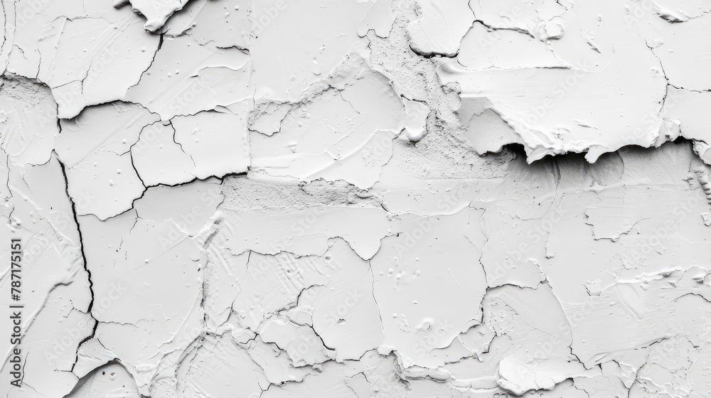 Fototapeta premium Texture of a white wall background