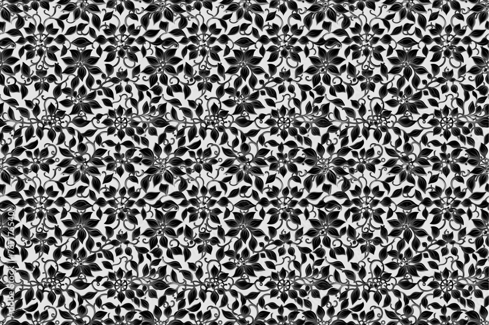 Floral seamless wallapper floral pattern design background 