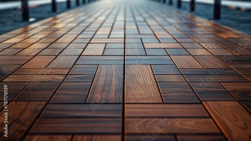 ipe brazilian wood deck tiles, plank checkered style pattern, background