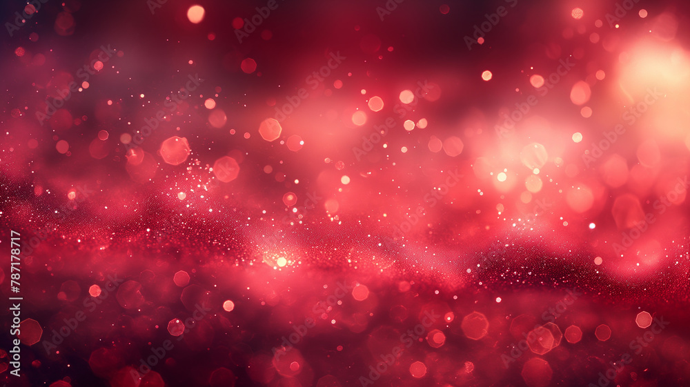 A red background with many small red dots A red background with many small red dots