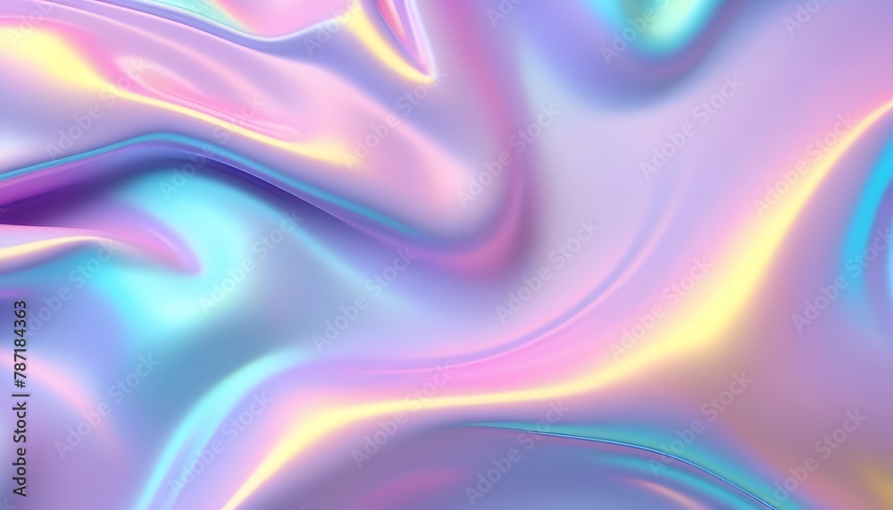 Seamless trendy iridescent rainbow foil texture. Soft holographic pastel unicorn marble background pattern. Modern pearlescent blurry abstract swirl illustration. Seamless trendy iridescent rainbow foil texture. Soft holographic pastel unicorn marble background pattern. Modern pearlescent blurry abstract swirl illustration.