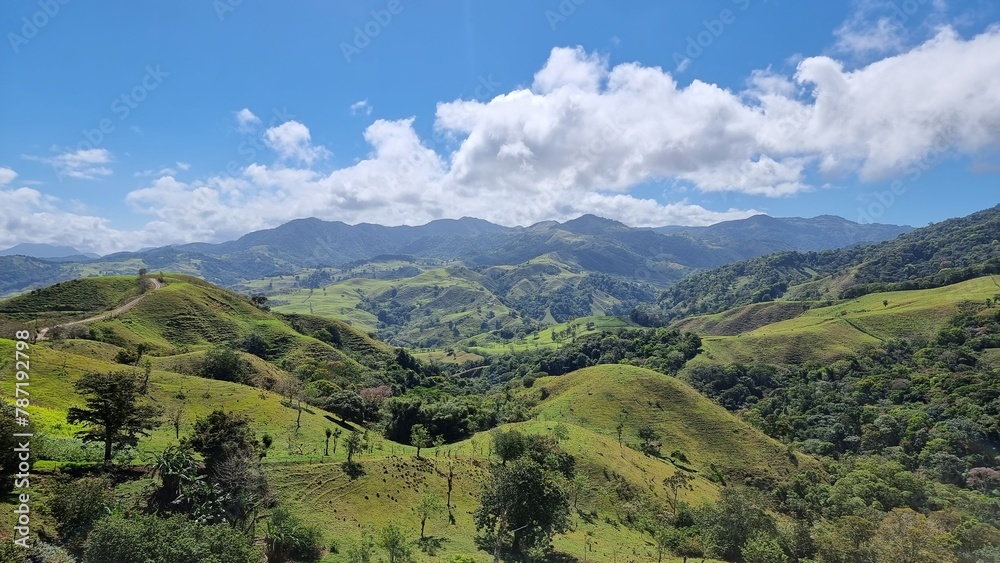 Central America landscape Costa Rica