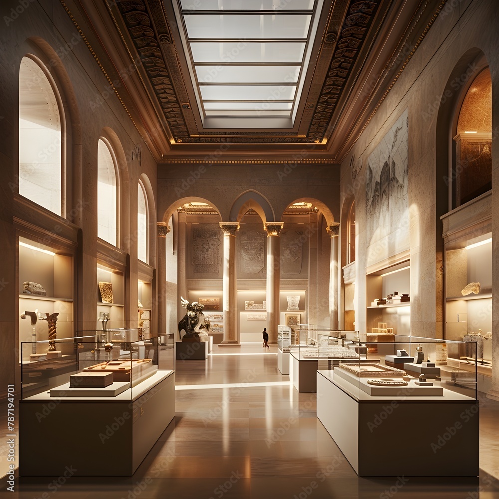 Harmonious Fusion of Ancient Elegance and Modern Sophistication in Museum Architecture