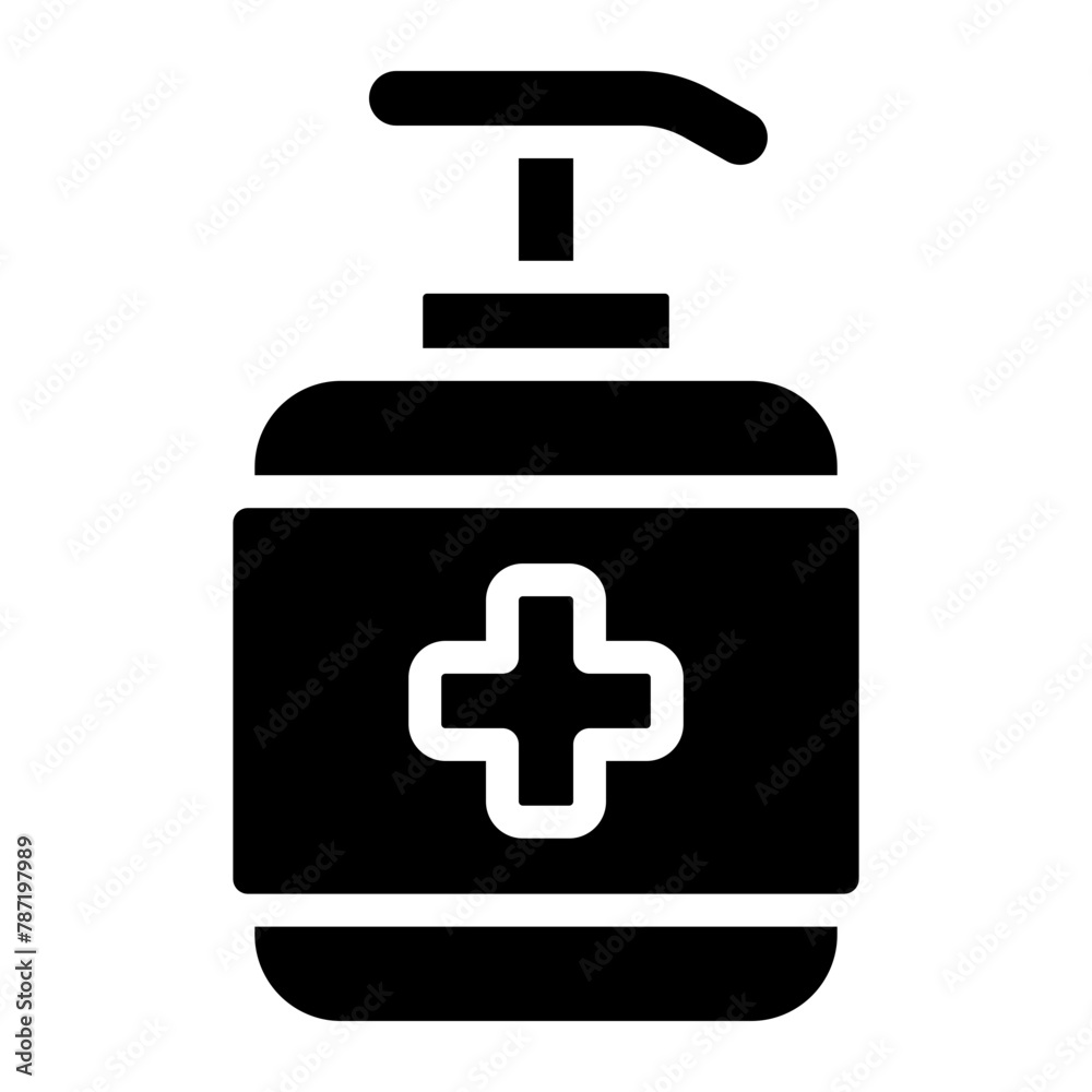 hand sanitizer icon