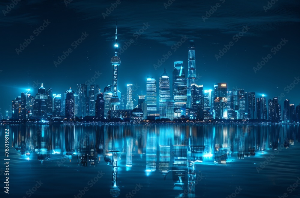 Obraz premium The Sky Mirror complex