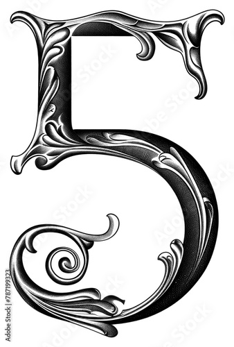 PNG 5 Number alphabet number symbol text. photo