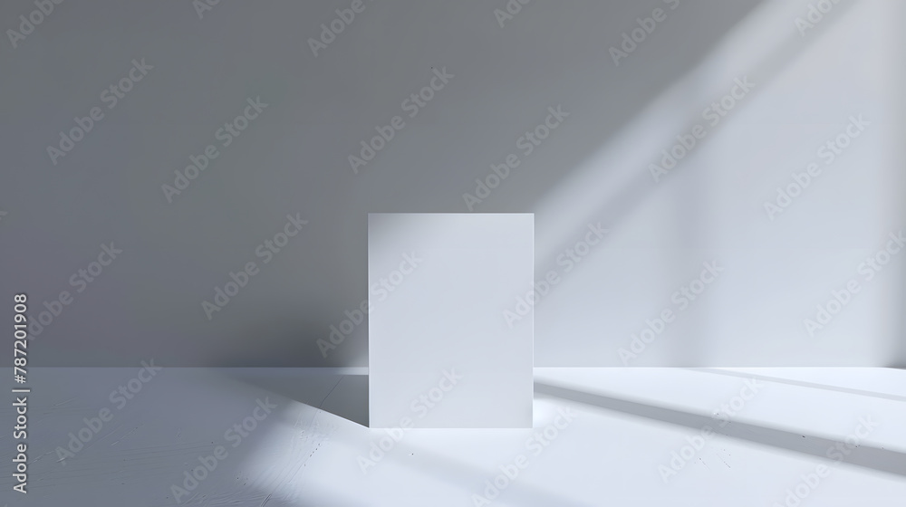 Table tent card mockup template with copy space for your logo or graphic design : Generative AI Table tent card mockup template with copy space for your logo or graphic design : Generative AI