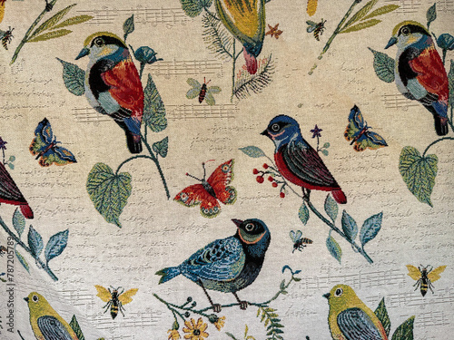 pattern with birds