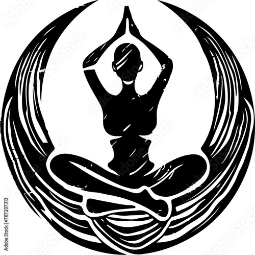 A serene illustration of a yogi in meditation, symbolizing peace, balance, and wellness. Perfect for spiritual, health, and mindfulness content.