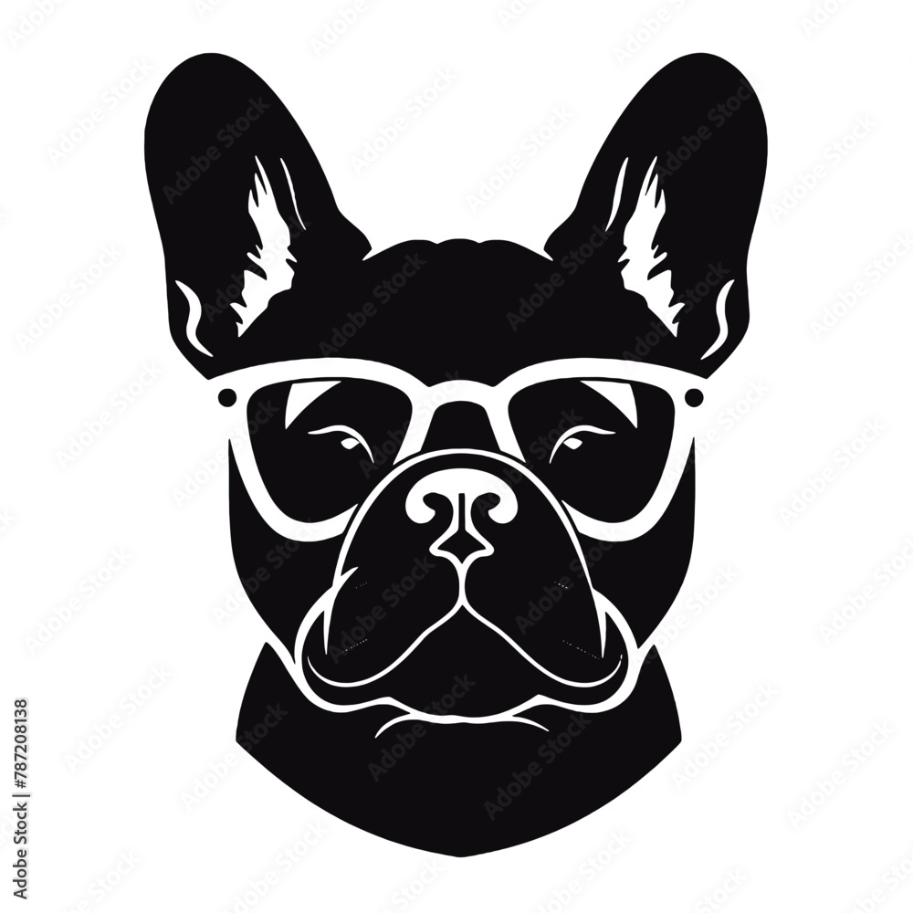 dog vector french bulldog logo icon cartoon character illustration dog vector french bulldog logo icon cartoon character illustration