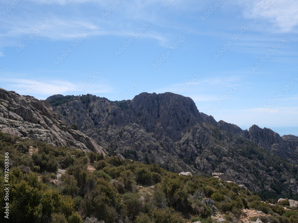 Naklejka premium Corse - Randonnée - Capo d'Orto