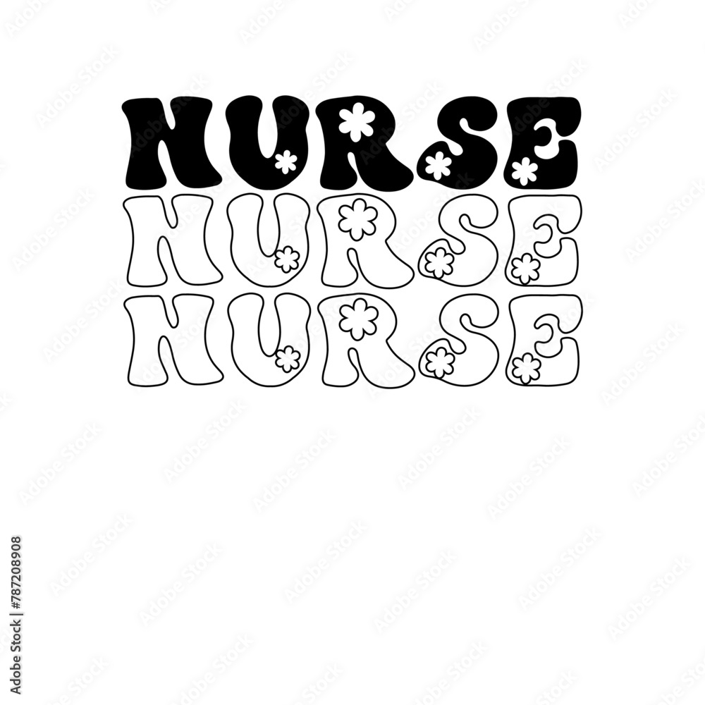 Nurse flower svg