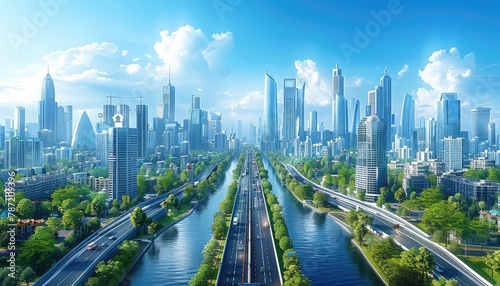Global Infrastructure Development, Depict images of construction projects, transportation networks, and urban development to reflect investment opportunities in global infrastructure development
