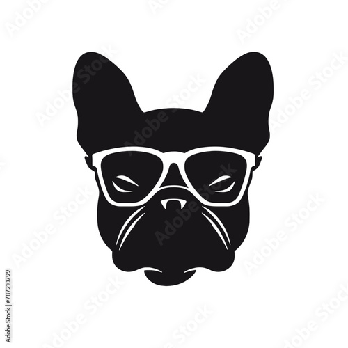 French Bulldog with sunglasses