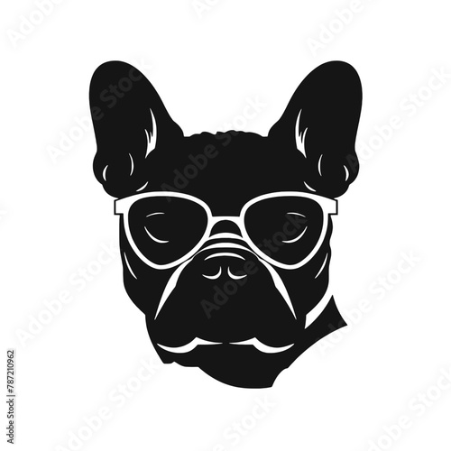 French Bulldog with sunglasses