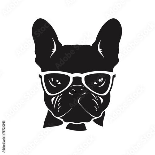 French Bulldog with sunglasses
