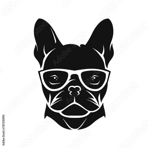 French Bulldog with sunglasses