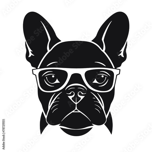 French Bulldog with sunglasses