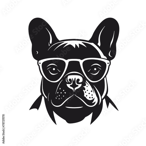 French Bulldog with sunglasses