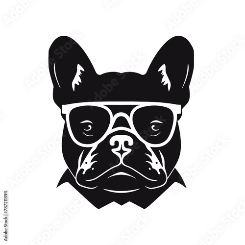 French Bulldog with sunglasses