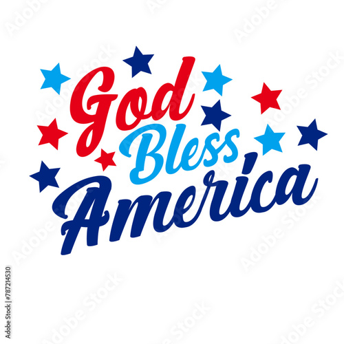 God Bless America SVG