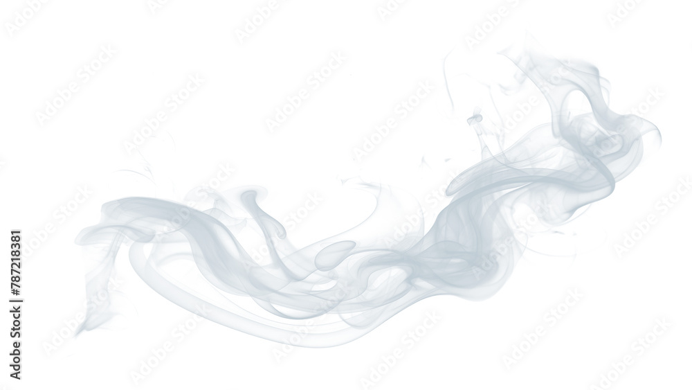 PNG isolated smoke effect, transparent background
