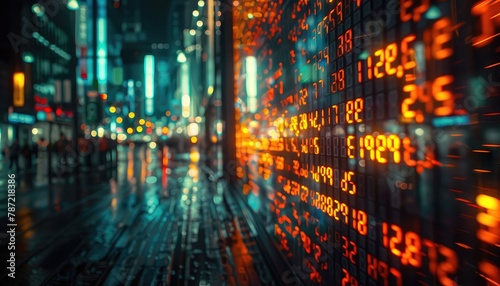 Market Cap Breakdown, Depict scenes of market capitalization breakdowns, showing the performance of large-cap, mid-cap, and small-cap stocks