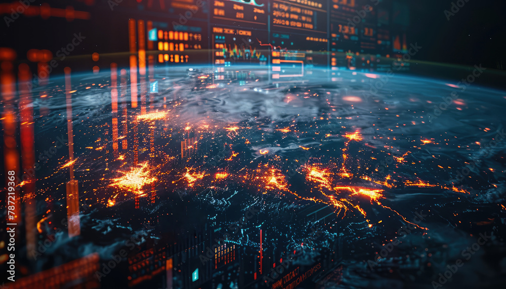 Globalization of Exchanges, Showcase images of international stock exchanges, cross-border listings, and global trading partnerships Globalization of Exchanges, Showcase images of international stock exchanges, cross-border listings, and global trading partnerships