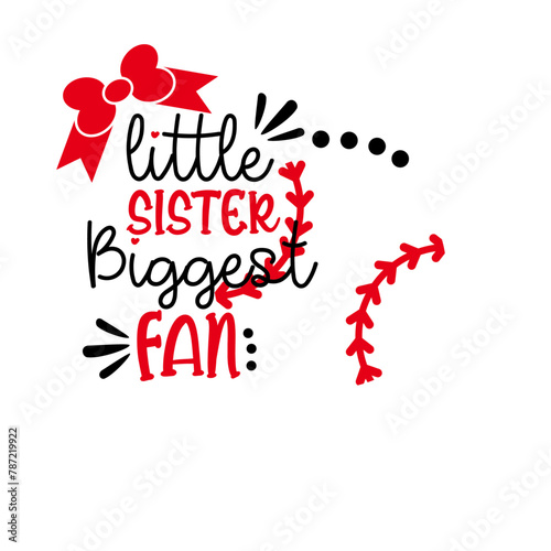Baseball Sister Svg