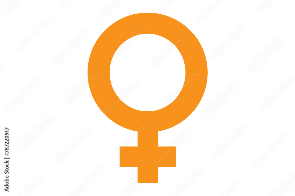 Female symbol vector Female symbol vector