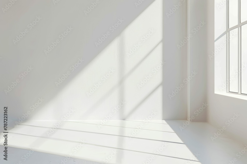 Fototapeta premium Abstract Blurred Room with Gradient Backdrop - Digital Rendering Generative AI. Beautiful simple AI generated image in 4K, unique.