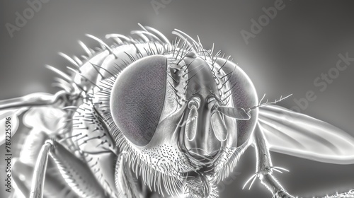 The complexity of a fly s eye, seen in this detailed insect closeup, fascinates with its geometric perfection © JK_kyoto