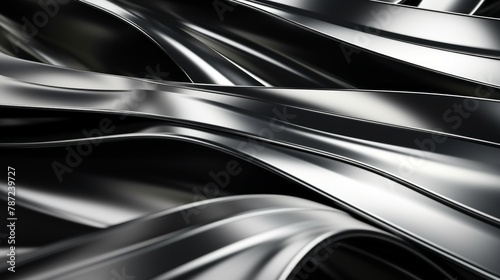 Black and silver white metal texture