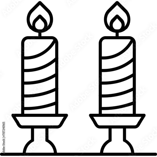 Birthday candle Icon