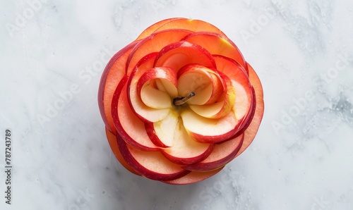 fresh apple rose