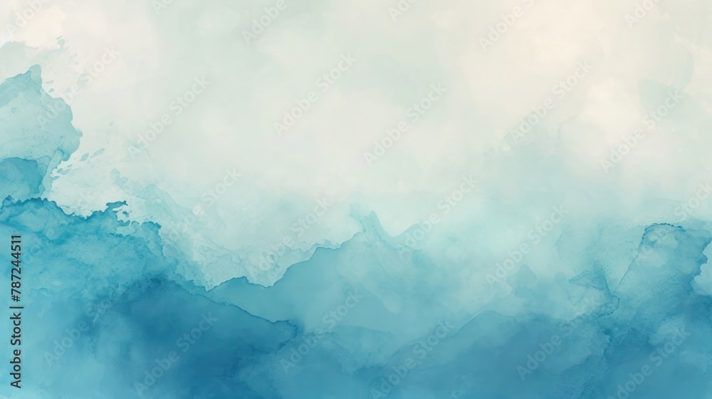 Abstract pastel watercolor textured gradient background. Soft colors artwork for wallpaper.