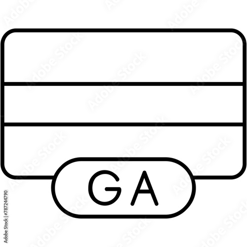 Fotografija Gabon Icon