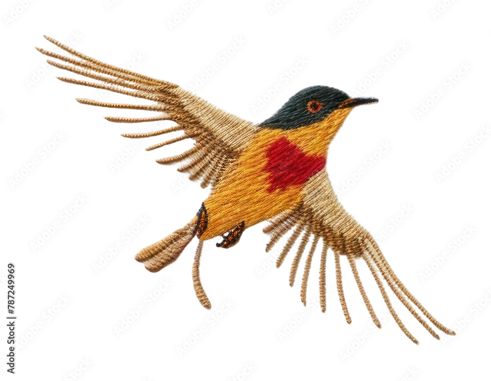 Obraz premium PNG Flying bird animal beak