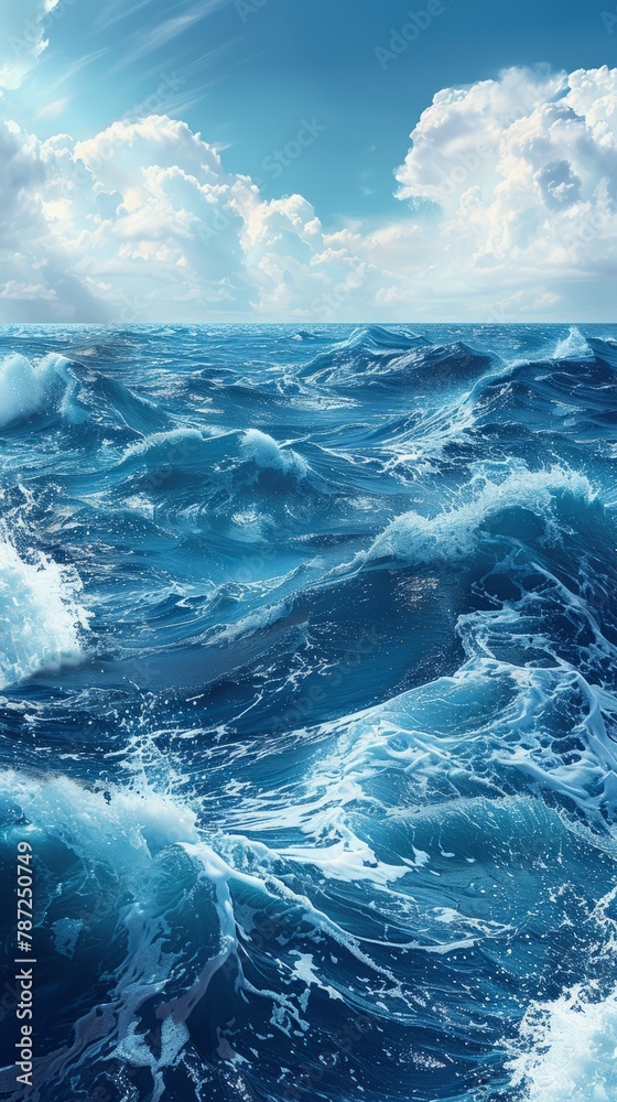 Obraz premium The Power and Beauty of the Ocean