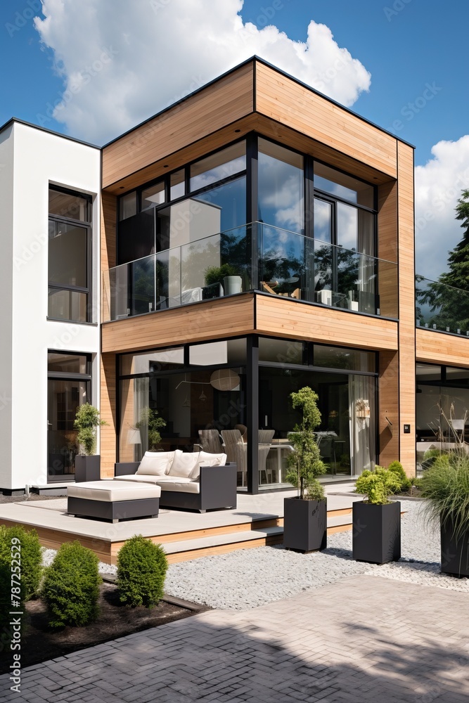 Modern Minimalist House Exterior Design