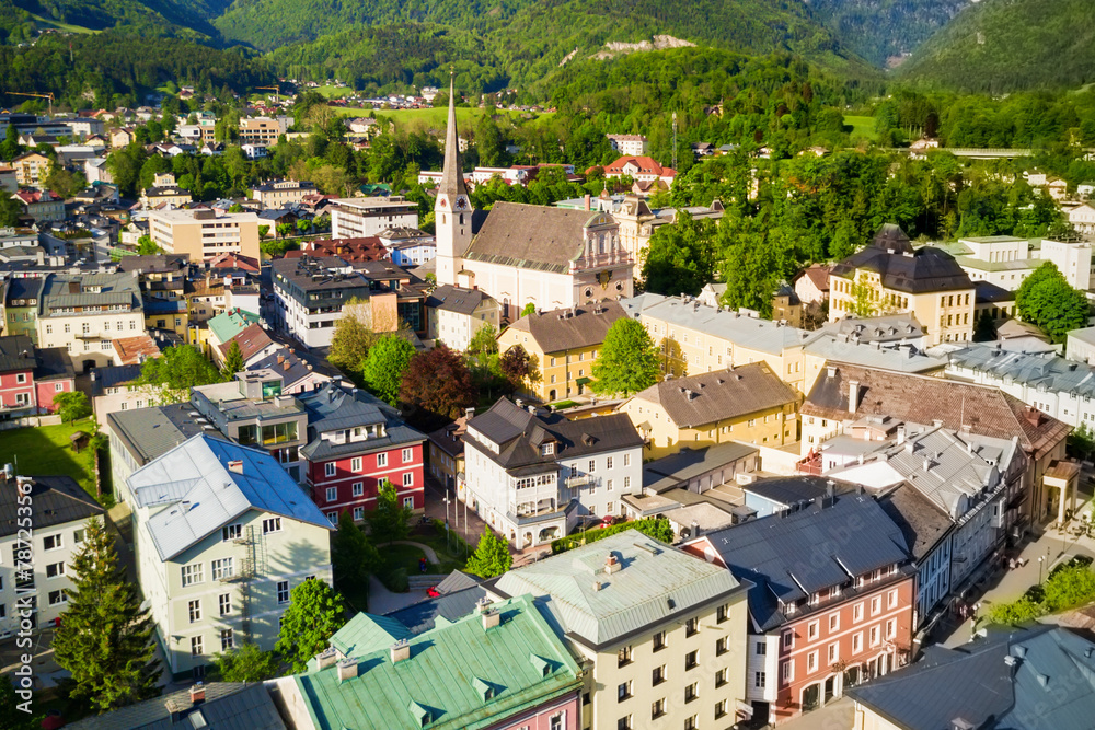 Bad Ischl aerial view