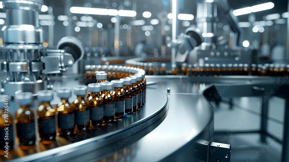 Precision Robotics Star in Sterile Pharmaceutical Production Line Precision Robotics Star in Sterile Pharmaceutical Production Line