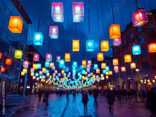 Helsinki Festival of Lights light installations