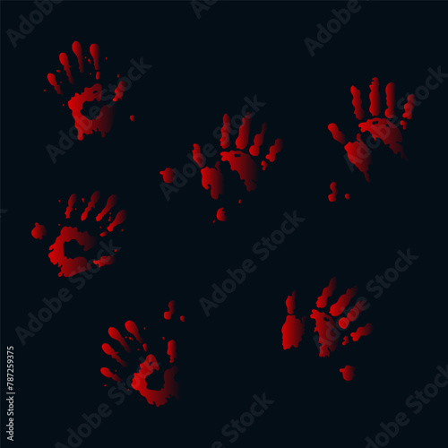 scary and tense horror decoration design