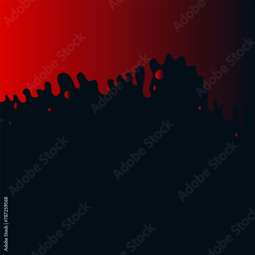 scary and tense horror decoration design