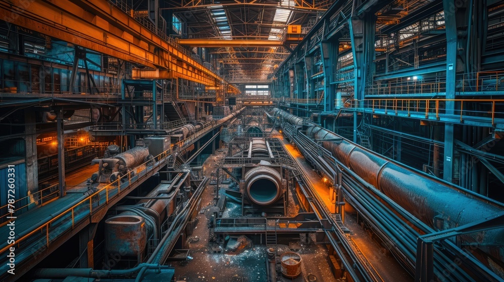 Forging the Future: Steel Manufacturing Plant