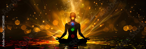 Aura Enlightened: An Illustrative Portrayal of Energy Clearing Through Ogni Therapy.