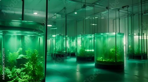 Liquid Landscapes, A Room Where Aquatic Ecosystems Thrive in Captivity photo