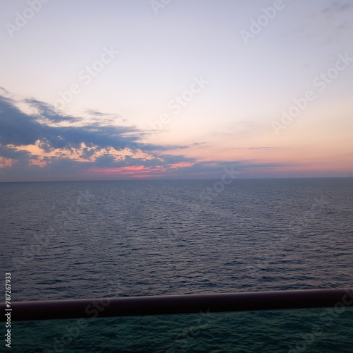 sunrise over the sea