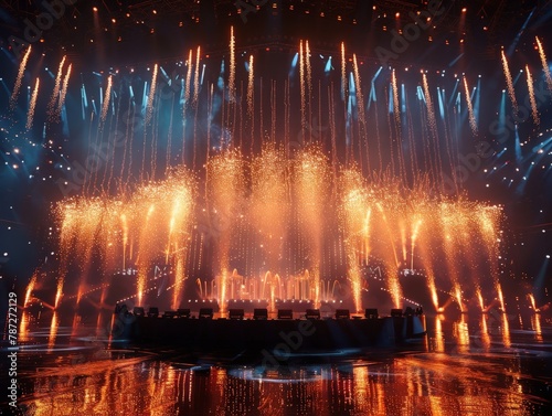 Eurovision Song Contest pyrotechnic displays